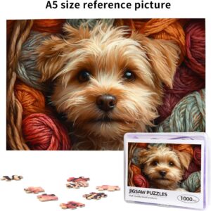 Yarn Dog 1000 piece jigsaw puzzle