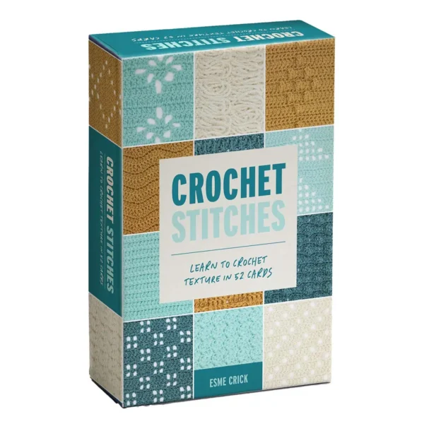crochet stitches card deck