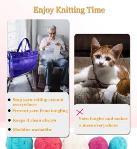 crochet storage organizer