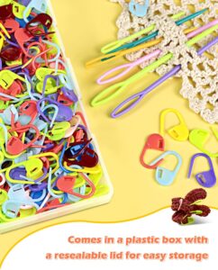 knitting stitch markers set