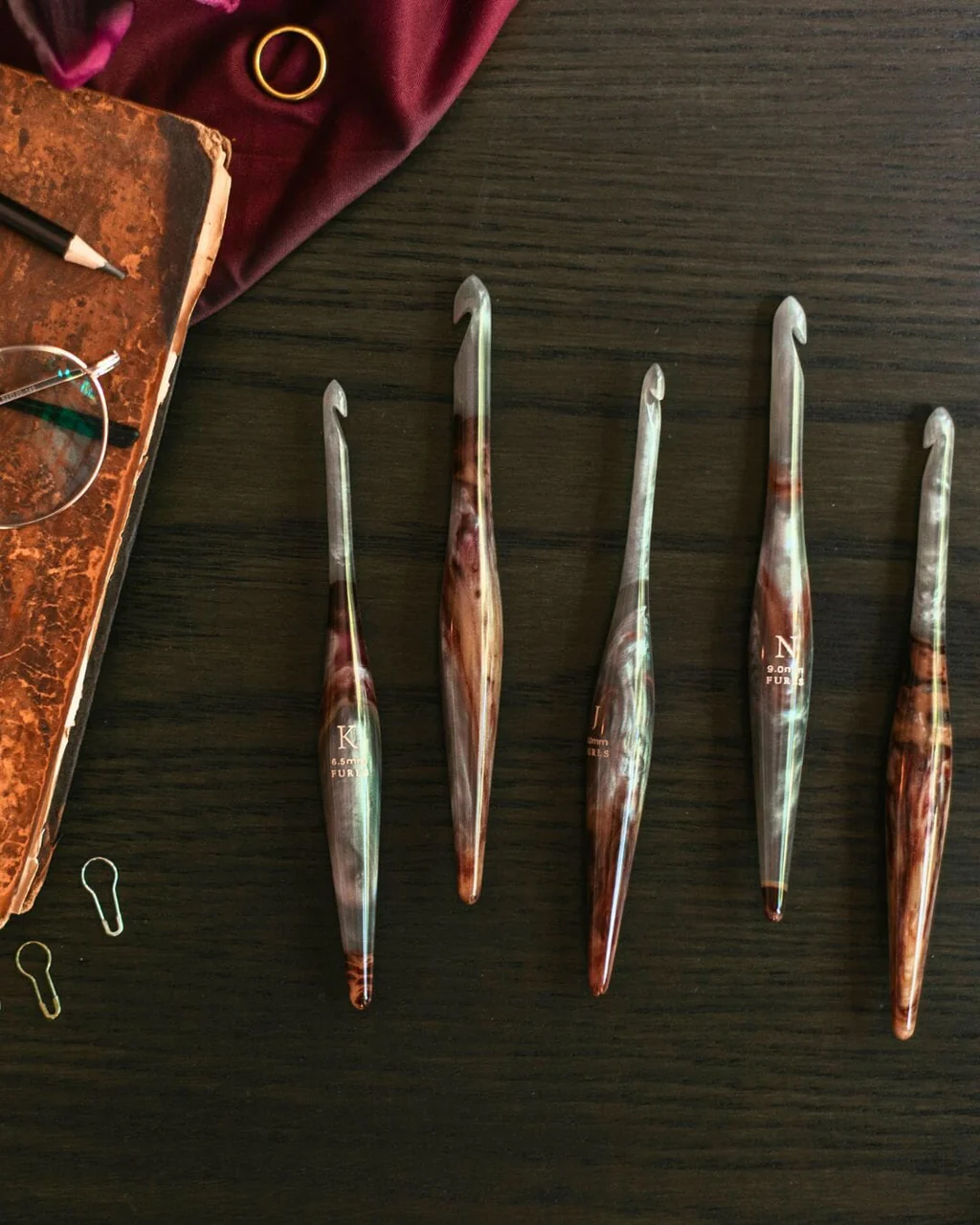 Immortal Streamline Crochet Hooks