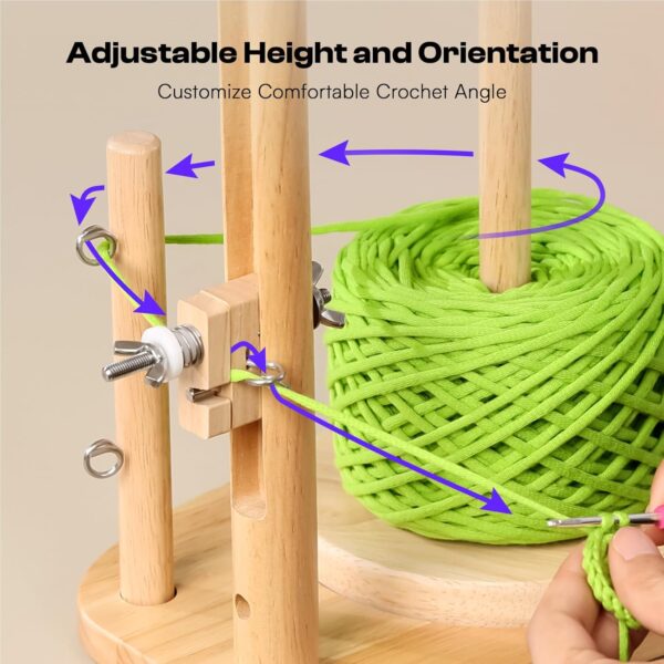 Caydo Beginner Crochet Kit with Yarn Guide
