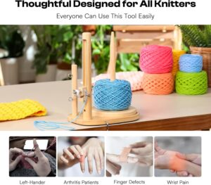 Caydo Beginner Crochet Kit with Yarn Guide