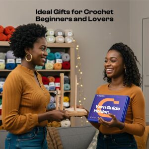Caydo Beginner Crochet Kit with Yarn Guide