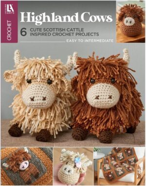 Highland Cows Crochet Book