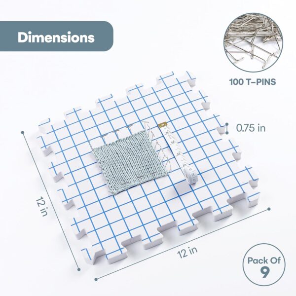 KnitIQ Double-Sided Blocking Mats
