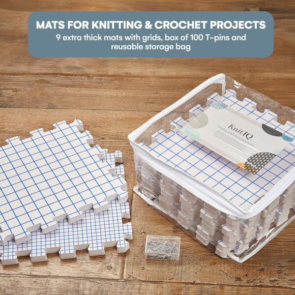 KnitIQ Double-Sided Blocking Mats