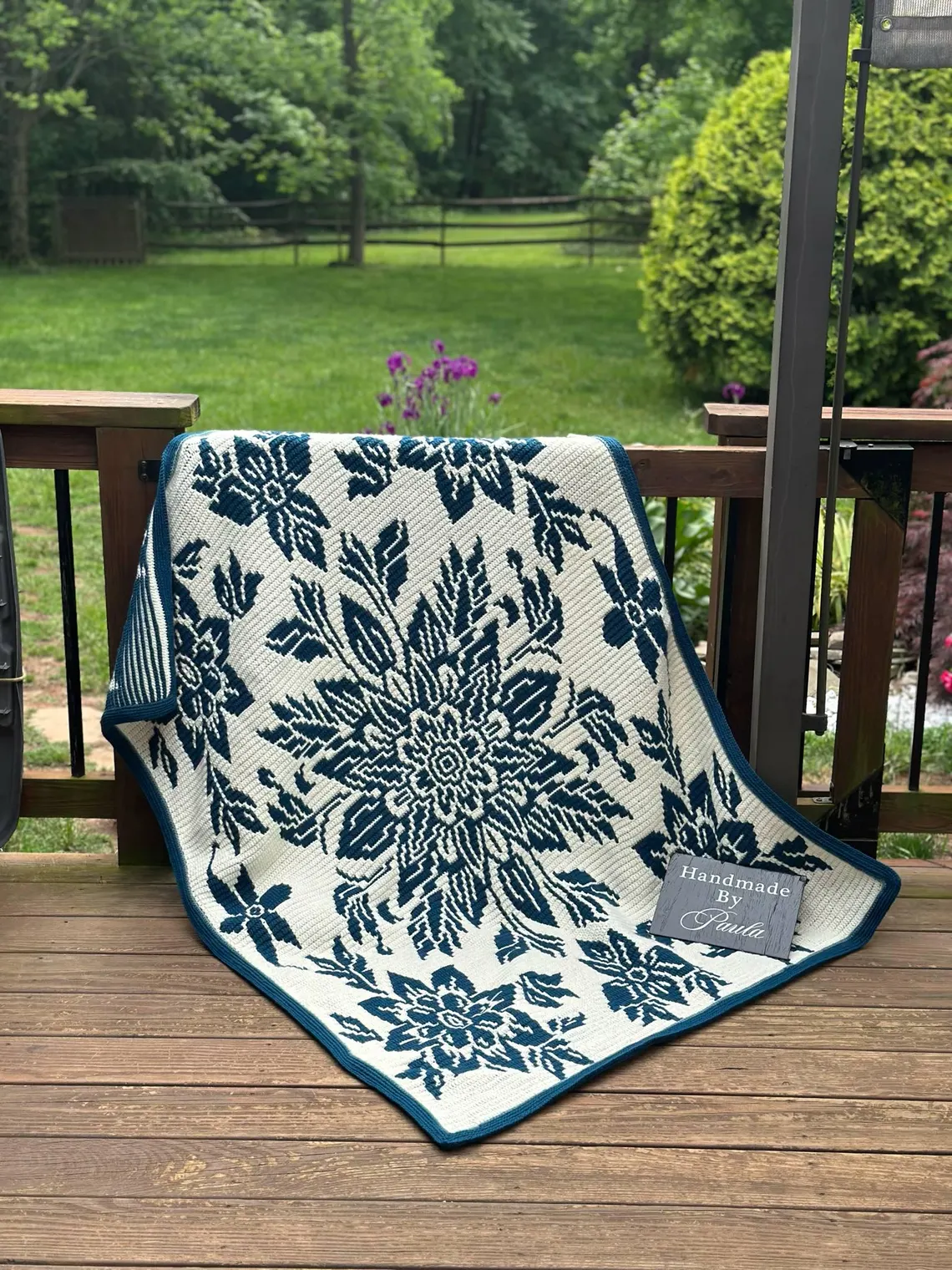 Nordic Bloom crochet pattern