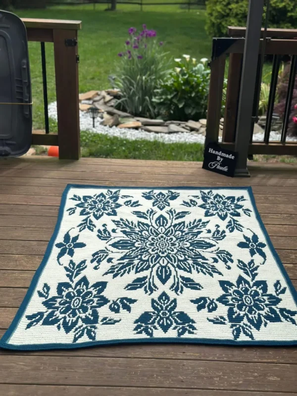 Nordic Bloom crochet pattern