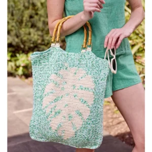 Premier Monstera Tote Crochet Kit