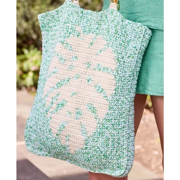 Premier Monstera Tote Crochet Kit