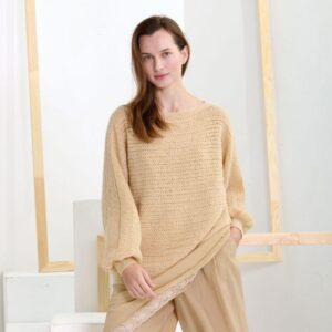V neck sweater crochet pattern