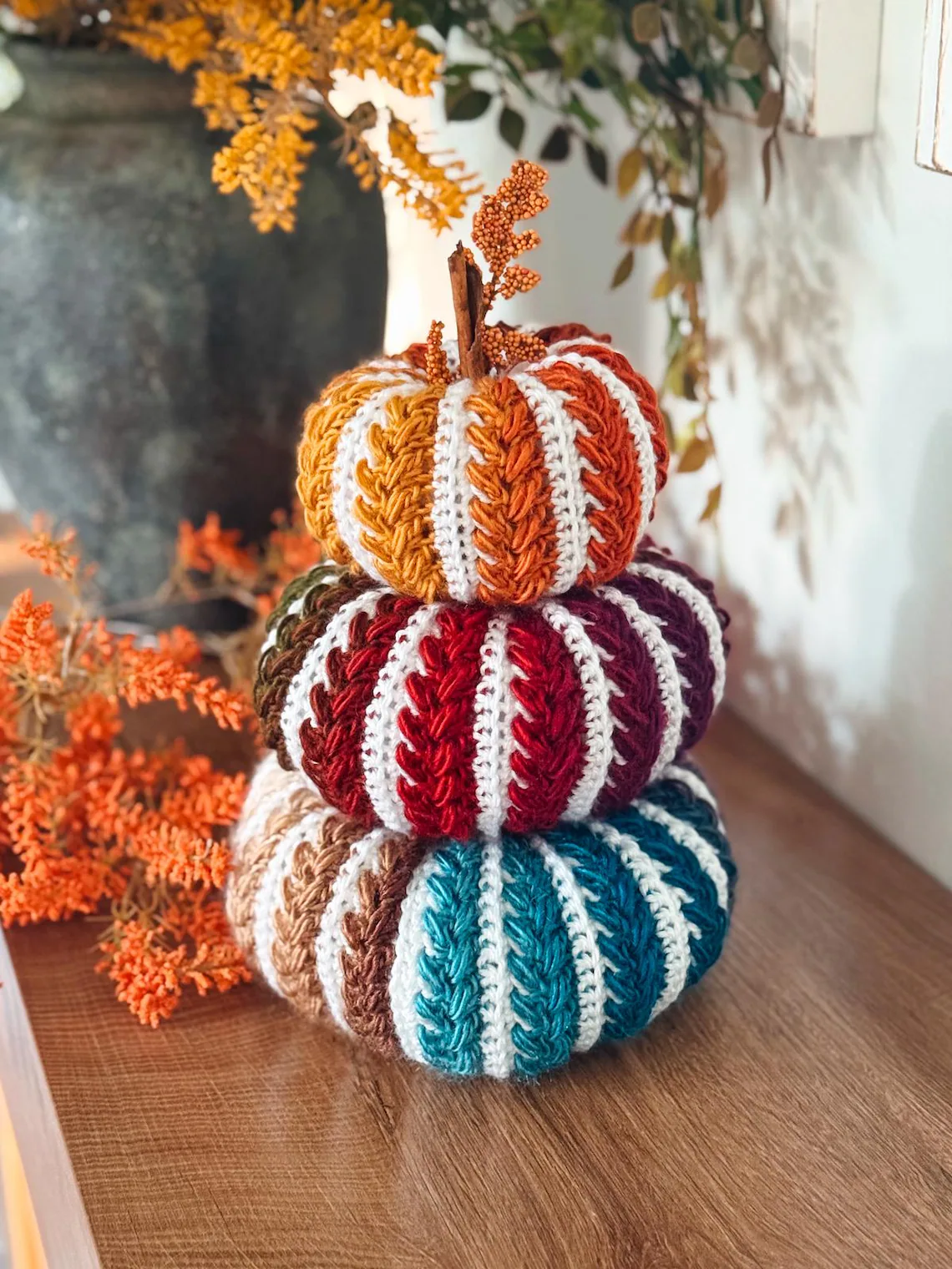 crochet pumpkin pattern with video