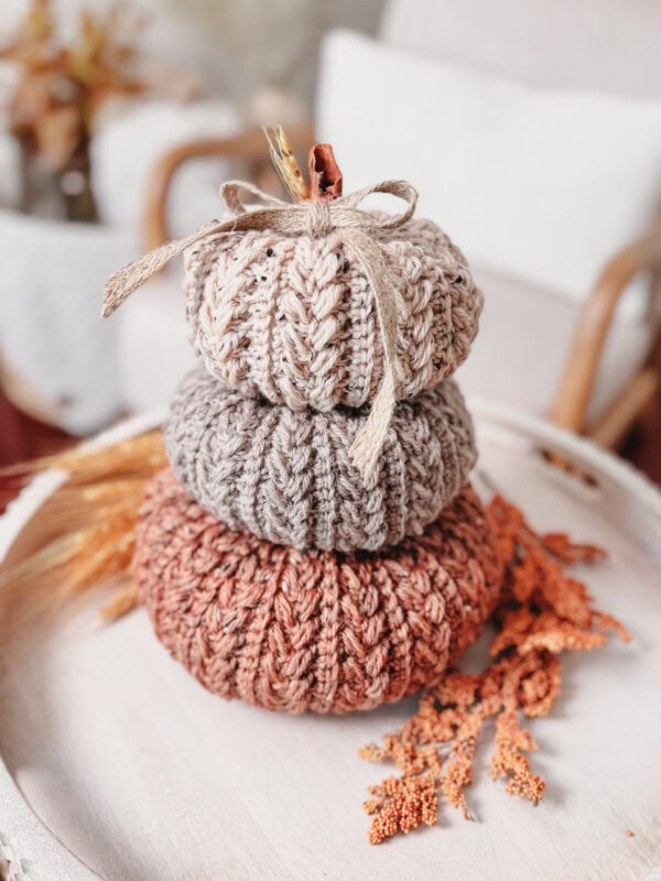 crochet pumpkin pattern with video