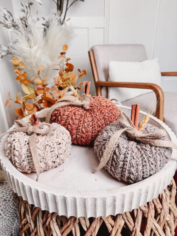 crochet pumpkin pattern with video
