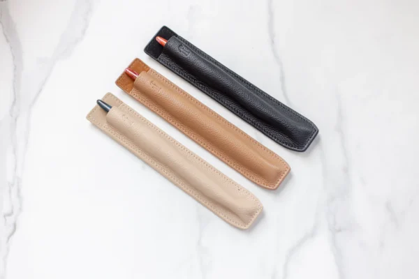 leather crochet hook sleeve