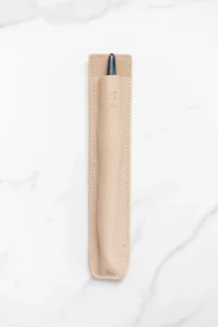 leather crochet hook sleeve