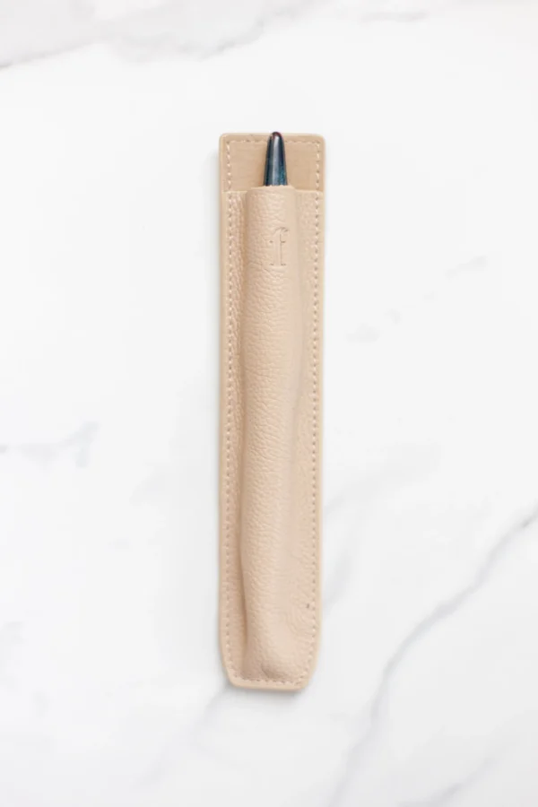 leather crochet hook sleeve