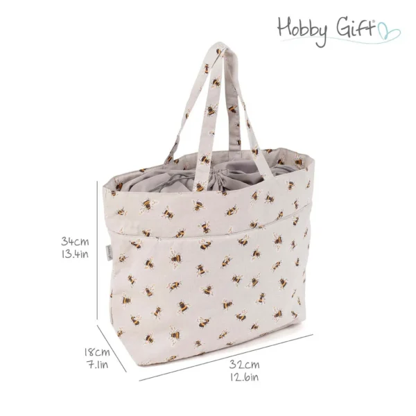 Bee Drawstring Bag