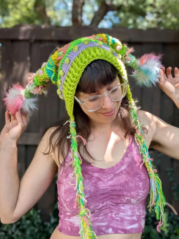 Crochet Jester Hat Pattern