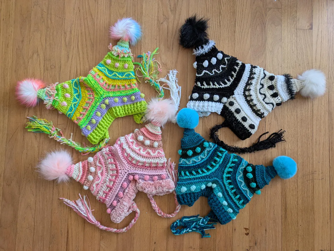 Crochet Jester Hat Pattern