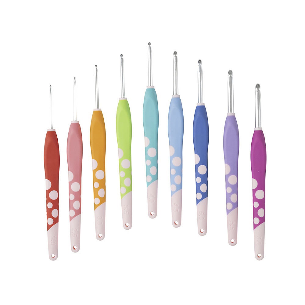 Dots Crochet Hook Set & Caddy 2 Dots Crochet Hook Set & Caddy