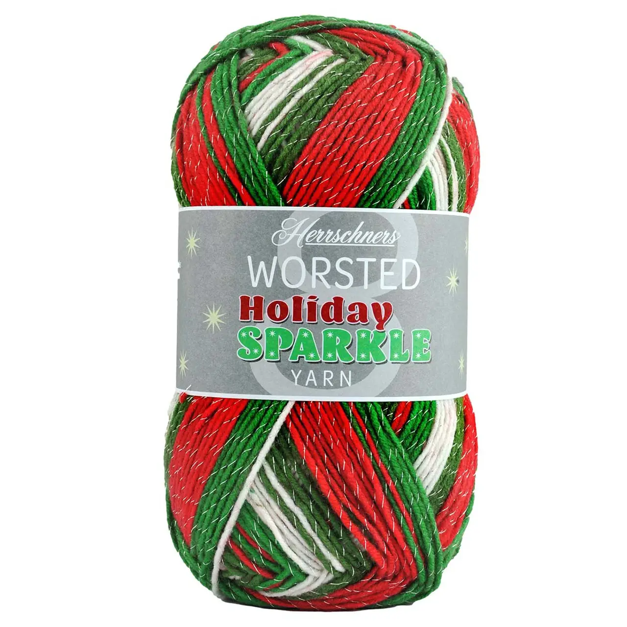 Herrschners Worsted 8 Holiday Sparkle Yarn 1 Herrschners Worsted 8 Holiday Sparkle Yarn
