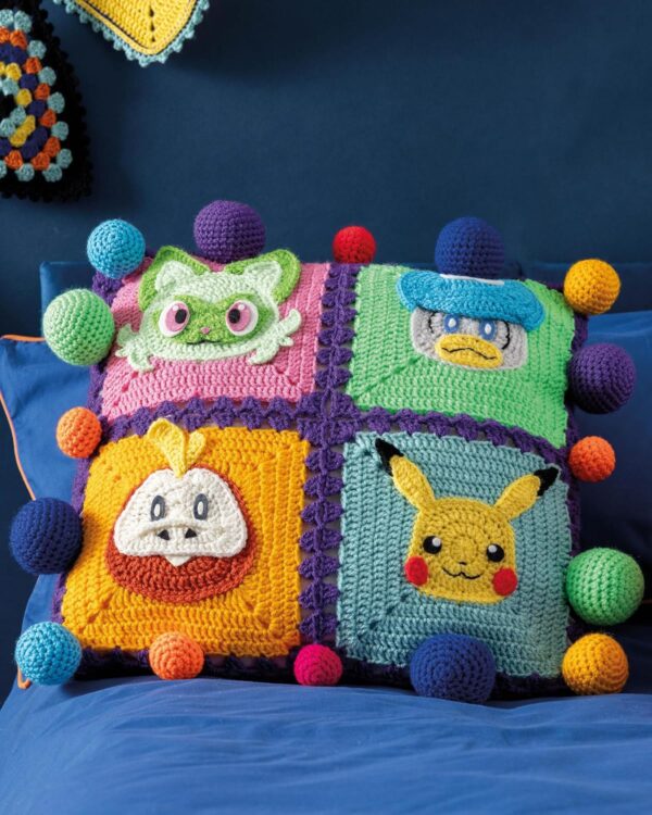 Pokémon Crochet Squares book