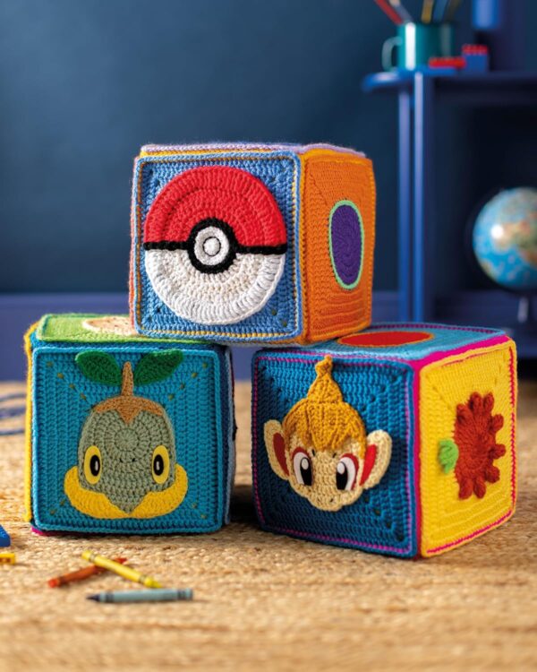 Pokémon Crochet Squares book
