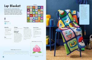 Pokémon Crochet Squares book