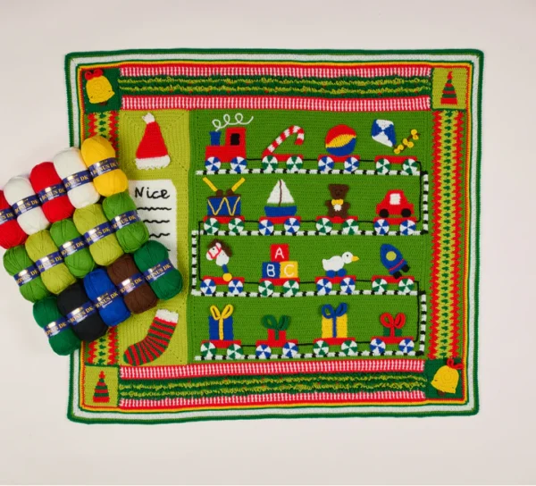 Santa’s Workshop crochet kit