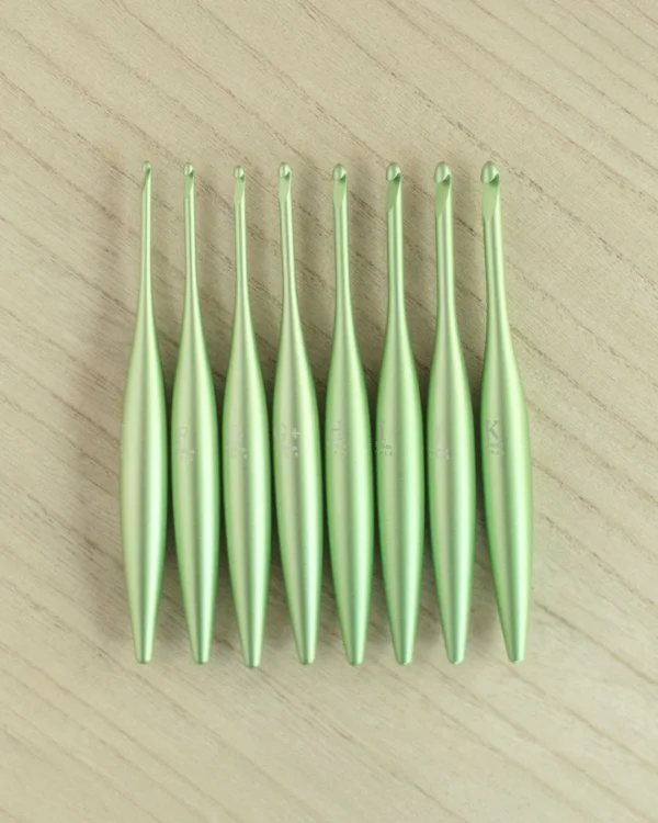 Streamline Metal Pistachio Crochet Hook