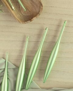 Streamline Metal Pistachio Crochet Hook 2
