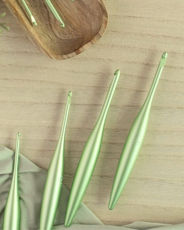 Streamline Metal Pistachio Crochet Hook from Furls - Image 3