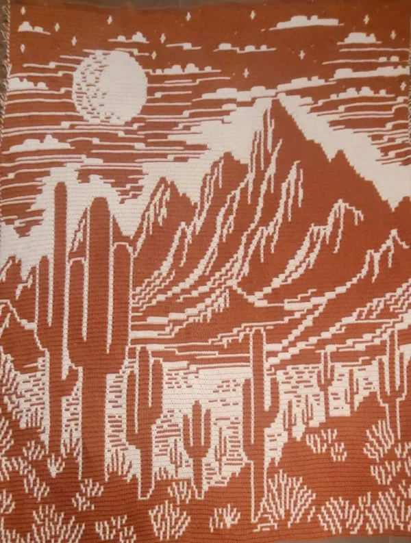 Vulture Valley overlay mosaic crochet
