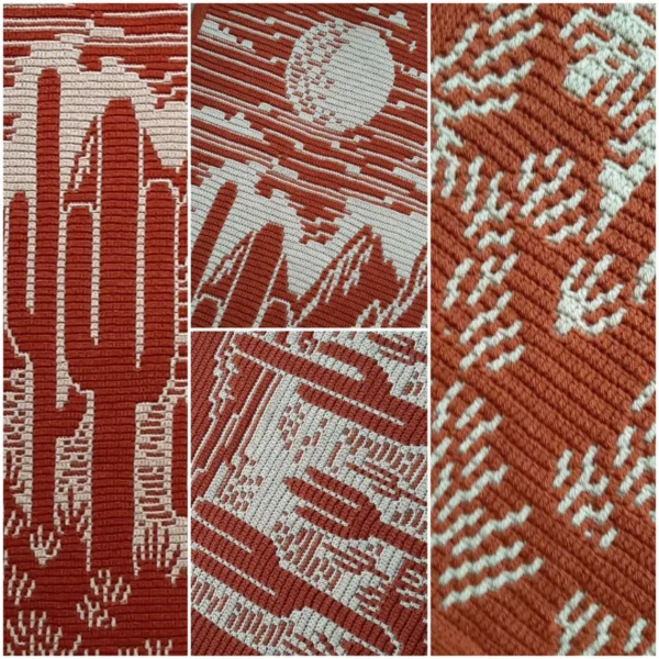 Vulture Valley overlay mosaic crochet