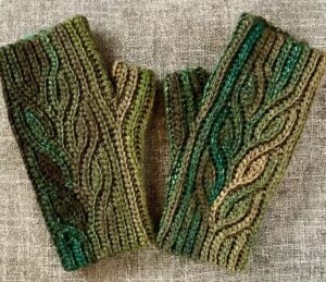 Harmony Crochet Mittens Pattern
