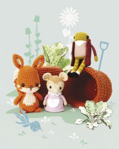 Peter Rabbit crochet toys amigurumi