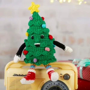 Rockin' Christmas Tree Crochet Kit