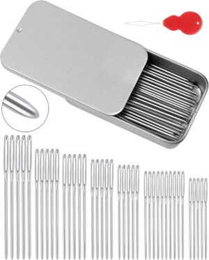 large eye blunt needles set