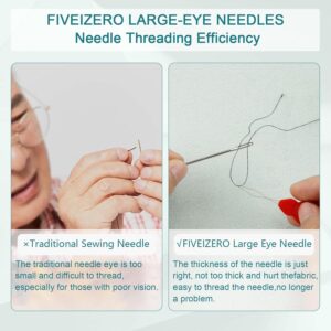 large eye blunt needles set