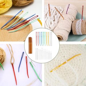 large eye sewing needle set