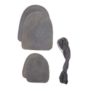 suede 2 piece slipper bottoms