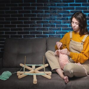 wooden yarn swift winder