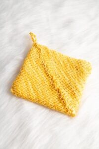 Double Thick Tunisian Crochet Potholder pattern