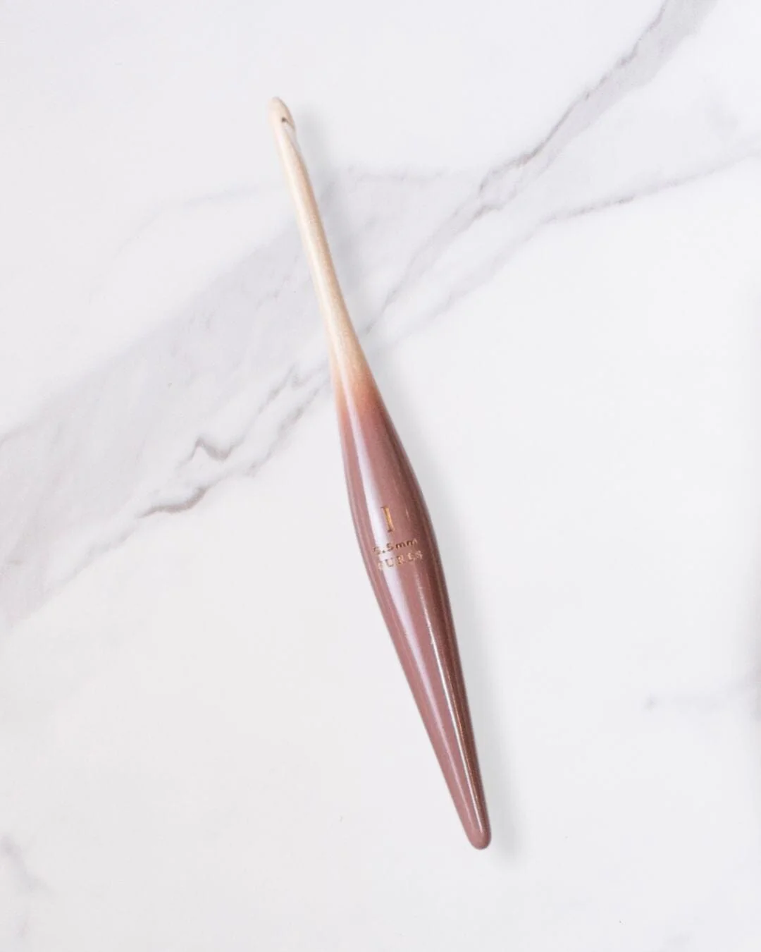 Maple Ombre Streamline Wood Crochet Hooks by Furls 7 Maple Ombre Crochet Hooks