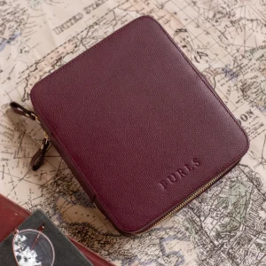 Safekeep 10 Hook Leather Travel Case