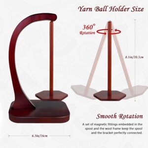 yarn holder for crocheting