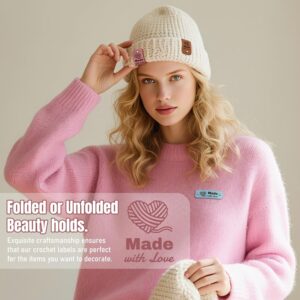 Made with Love Leather Tags