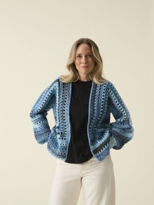 chunky crochet cardigan pattern
